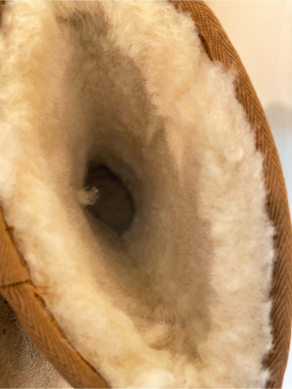 UGG Tall Shearling Boots in Chestnut Suede - Picture 7 of 10
